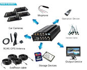 SATA 2TB MDVR System 4CH WIFI G-Sensor GPS 3G 720P HD HDD 4G LTE Mobile DVR CCTV