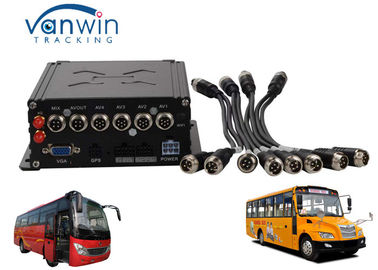 4G 1080P Wifi GPS CCTV H265 8 Channel Dvr for Car with fuel sensor