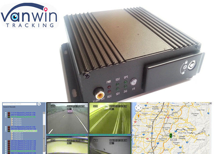 H.264 SD DVR High Resolution Digital Video Recorder With GPS Tracking