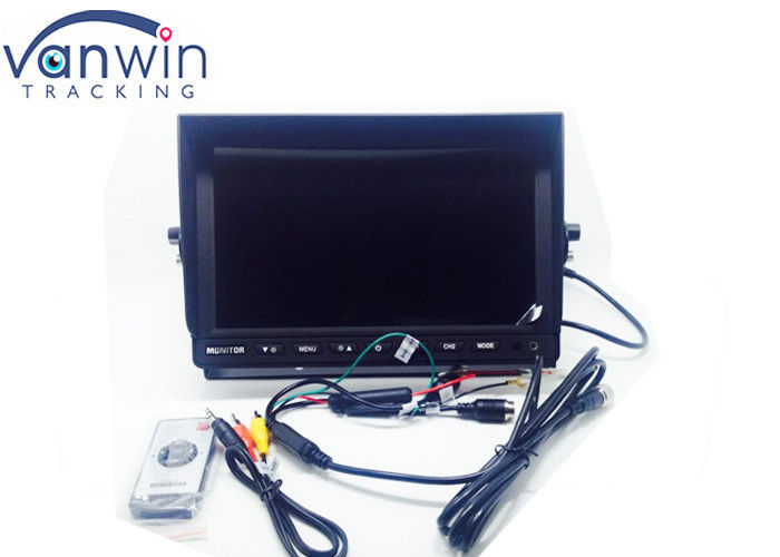 10 inch On-board Automobile Monitor with Two Video Input or 4 Video input for optional