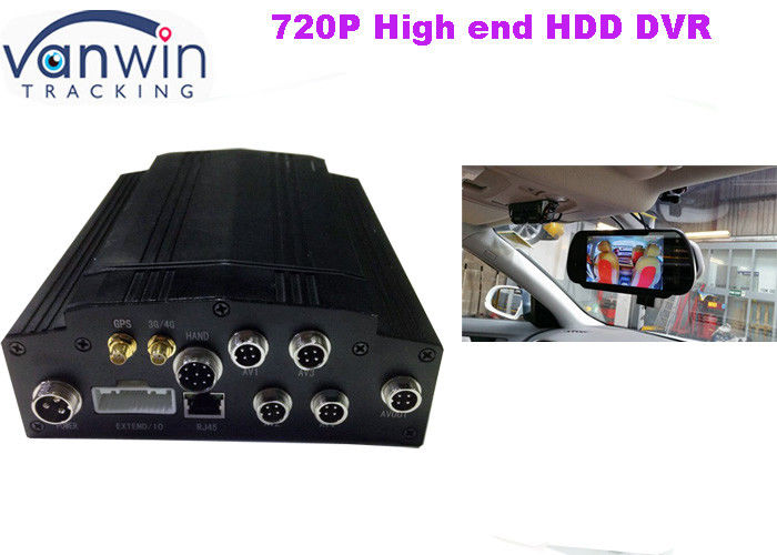 H.264 CCTV AHD 720P Bus Fleet  HD Mobile DVR  With Vehicle pc  GPS Camera