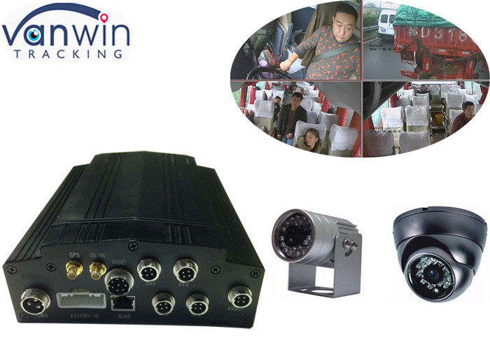 HDD 4CH WIFI 720P Car DVR G-Sensor For Taxi 4ch MDVR with APP