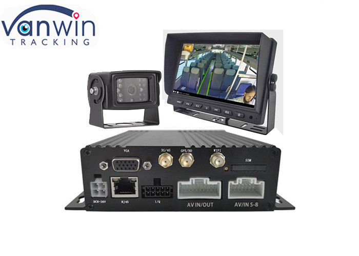 8ch Linux Automotive DVR Recorder With HDMI Output Alarm G Sensor