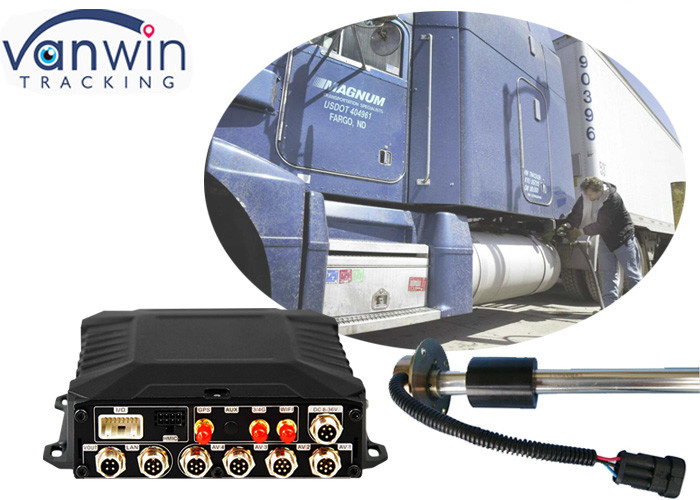 4ch Wifi GPS Vehicle Fuel Tracking HD Mobile DVR with 8V-36V Power Supply and High Capacity