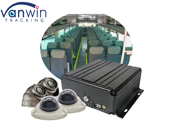 1080P MNVR GPS Tracking 4 Channel network mobile dvr for Vehicles Fleet Management