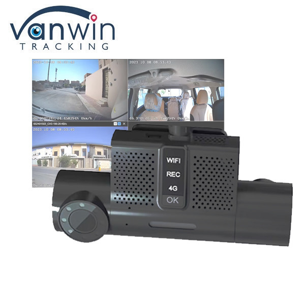 Mini Size Portable 2CH car blackbox with 3G/4G WIFI GPS function for Taxi