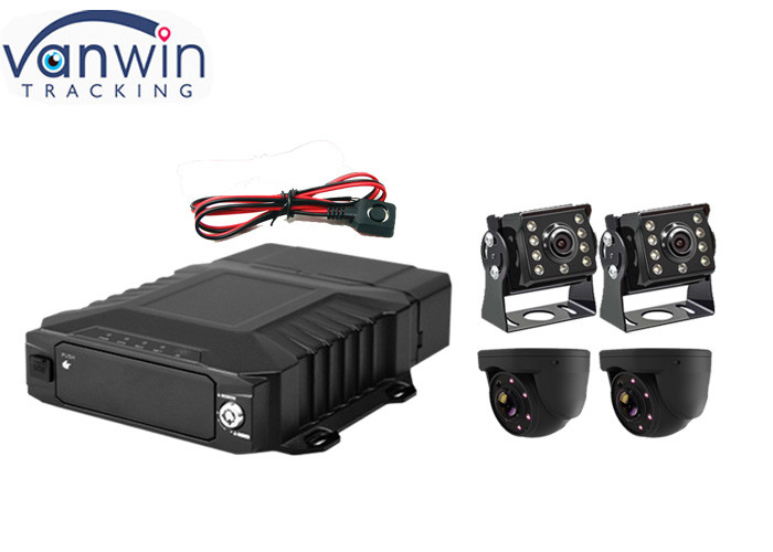 3G 4G GPS WiFi G-sensor optional 4CH SD HDD Mobile DVR Solutions