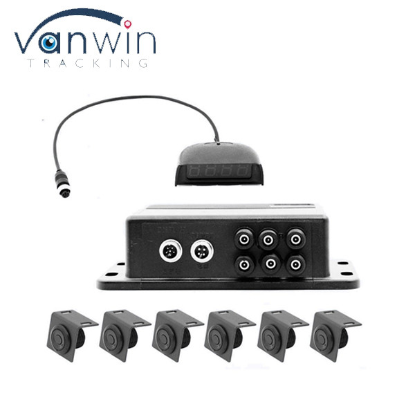 Big LED Display Beep Alert Truck Parking Sensor System with 3 and 0.3-3.5M Detect Range