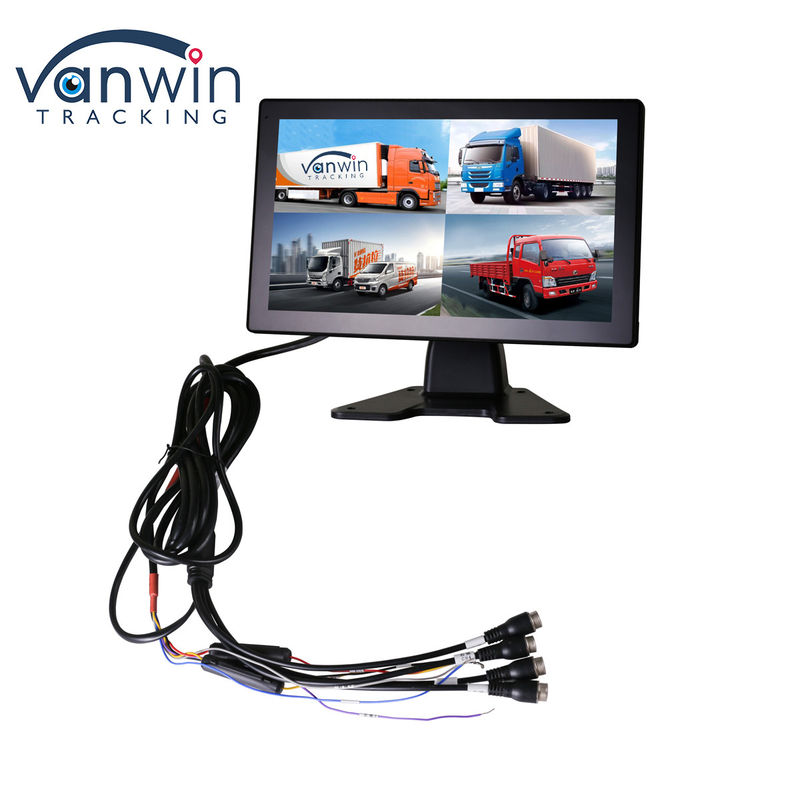 4G Car Mounted SD Card Recording All-In-One Machine With 4-Channel Monitoring And GPS Positioning