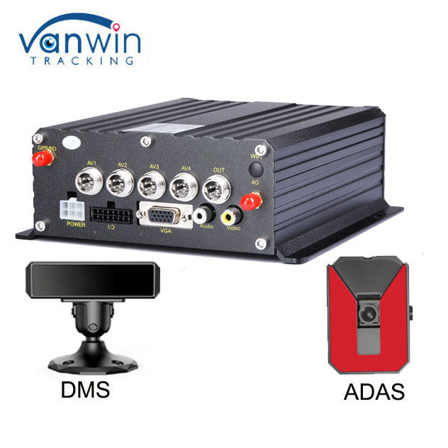 4/8CH 1080P H.265 SD Card Mobile DVR High Definition Video Recorder Records In Real Time
