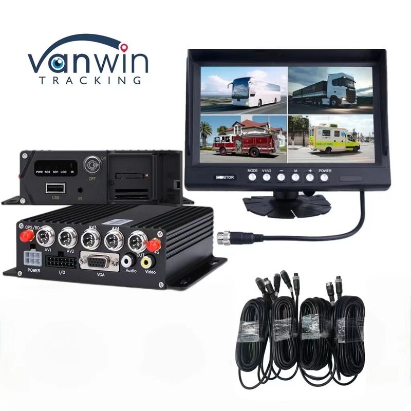 Smart 4CH/8CH H.265 SD 1080P Mobile DVR for Video Search and Temperature Range -20C to 70C