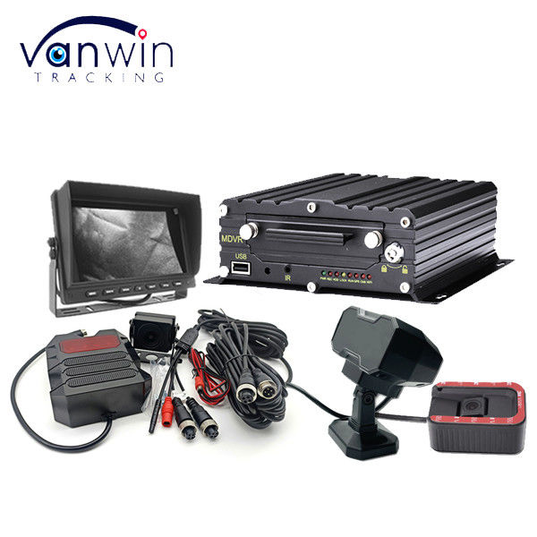 4CH 1080P SD MDVR Real Time Monitoring and Tracking 4G AI ADAS DMS Mobile DVR For Bus Truck CCTV System