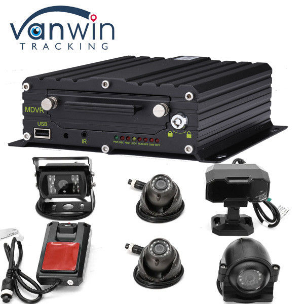 8-channel Full HD 1080P AI MDVR System ADAS DMS with 8 AHD Cameras for Buses/Trucks