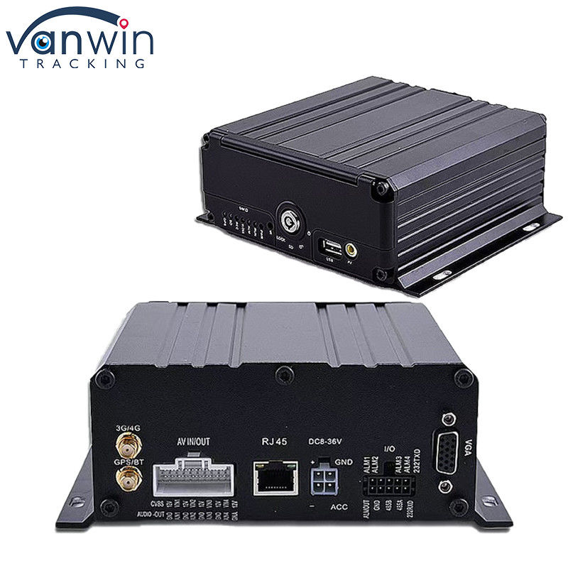 1080P H.264 AHD 256GB 4CH Car Mobile DVR GPS SD Card Bus Truck Car Recorder