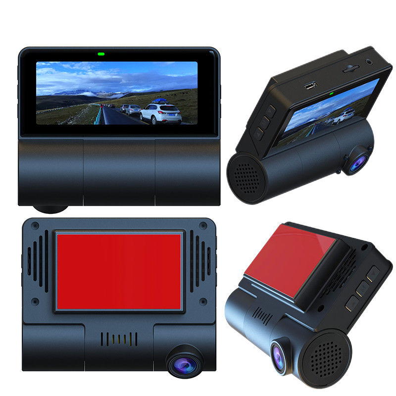 WiFi GPS Car Recorder Dual Recording Invisible 1080P Car Dash Camera with Lens F/NO 1.60