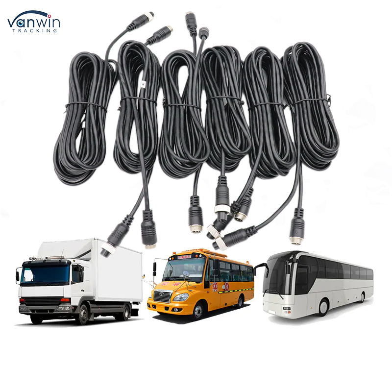 DVR Accessories Aviation Extension Cables 5M Male To Female 4-Pin Backup Camera Cable