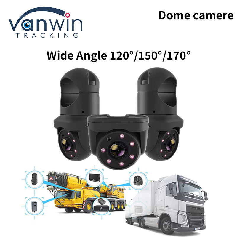 Mini AHD 6 IR Lights IP69K Waterproof Car Dome Camera For Truck Bus With Super Nightvision