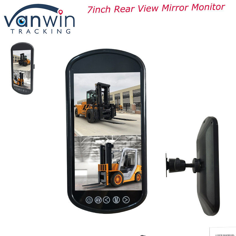 7 Inch AHD Private Mould 1080P Rear View Mirror Monitor TFT Car Monitor