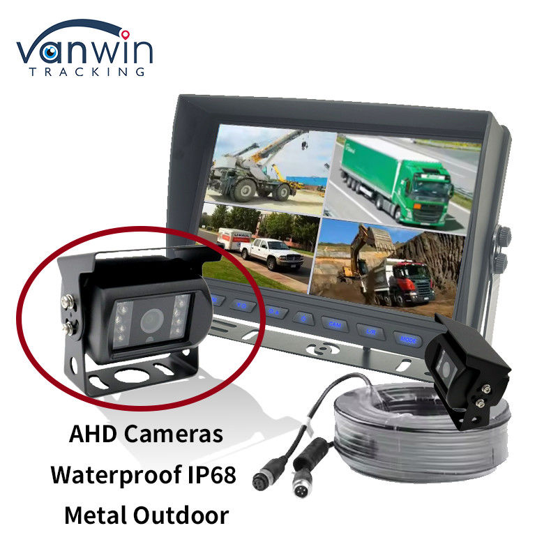 Super Wide Angle IP68 1080P AHD Car Surveillance Camera For Bus Truck Trailer Van Vehicle Camera