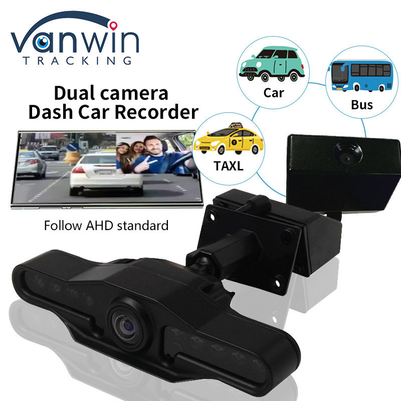 2 Cameras Lens 2.9 Inch AHD Dash Cam Recorder With Super Wide Angle Dual Lens Video Recorder