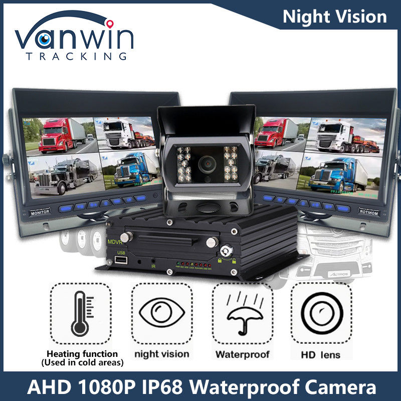 1080P AHD IP68 Car Surveillance Camera IR Night Vision Vehicle Camera for Bus Truck