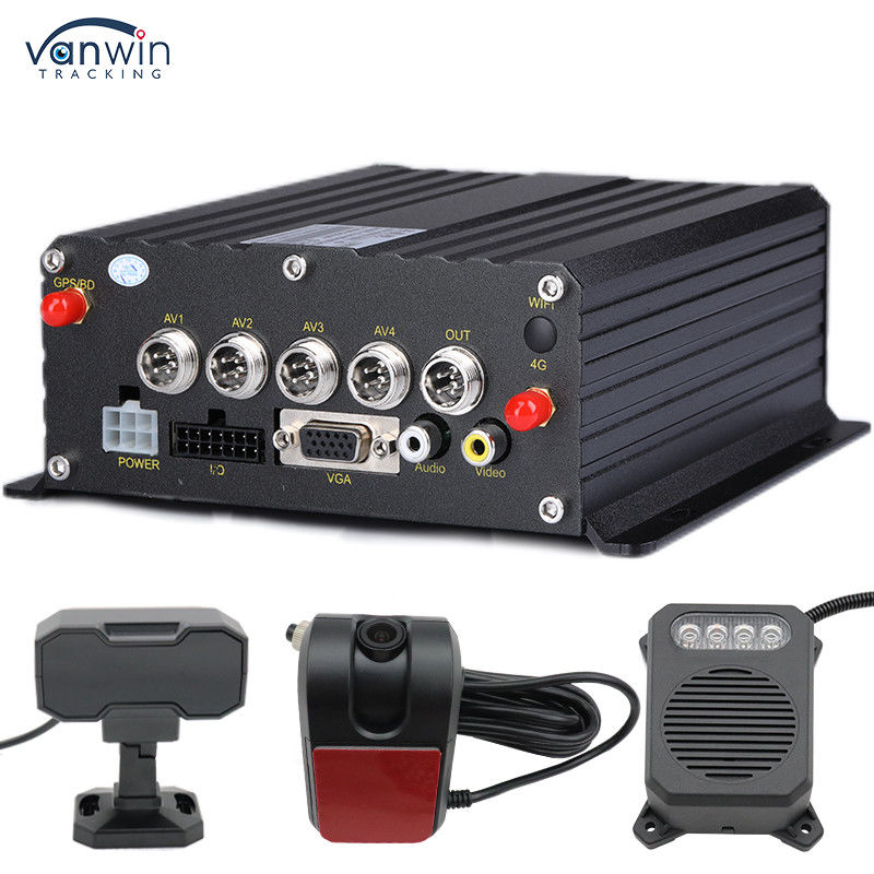 ADAS Vehicle Safety Monitoring Recorder 8CH Global Positioning SSD Recorder MDVR