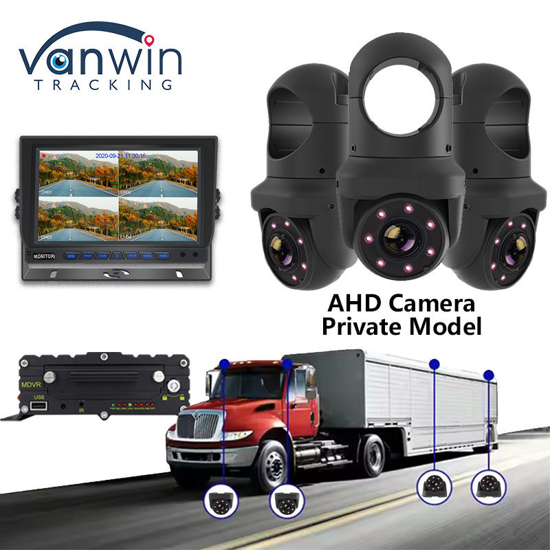 IP69K Full HD Night Vision Car Dome Camera Private Model 7 IR Lights Car Cam For Turck Bus