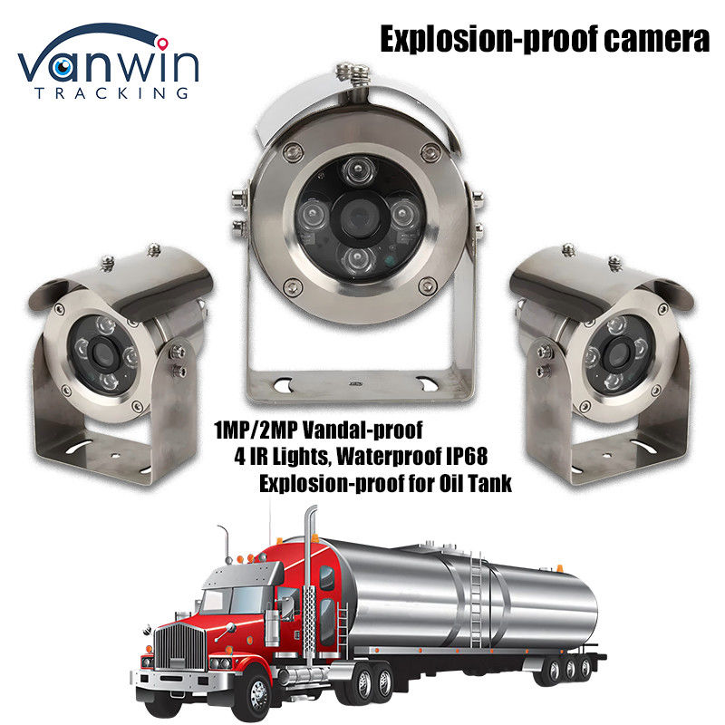 IP68 Metal Appearance Explosion Proof Camera With Anti Corrosion Function For Oil Tanker Ship
