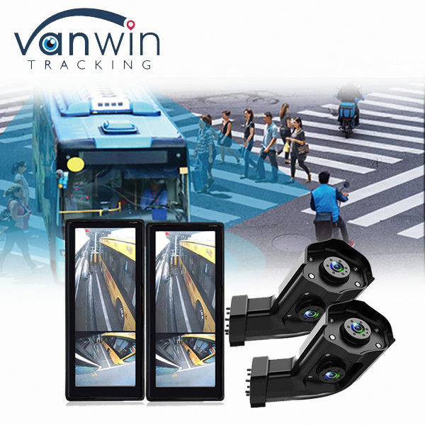 Waterproof HD 12.3 Inch Truck Bus E-Mirror Side View Blind Spot Dual Lens Camera System Side View Rear View Car Monitor