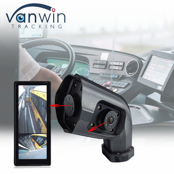 AHD 1080P DVR Waterproof 12.3 Inch Front Rear Blind Area Car Monitor with Rear View Side View Camera