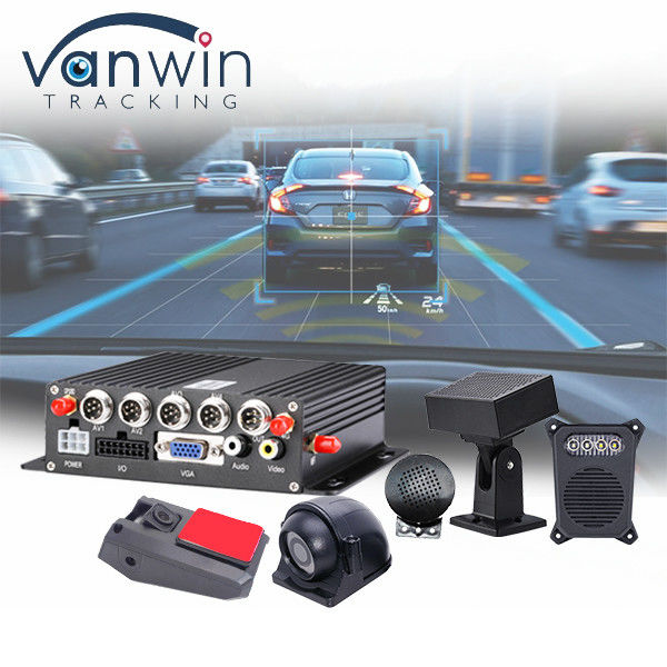 4CH 1080P GPS 4G WIFI AI Mobile DVR with BSD DSM ADAS Camera For Bus