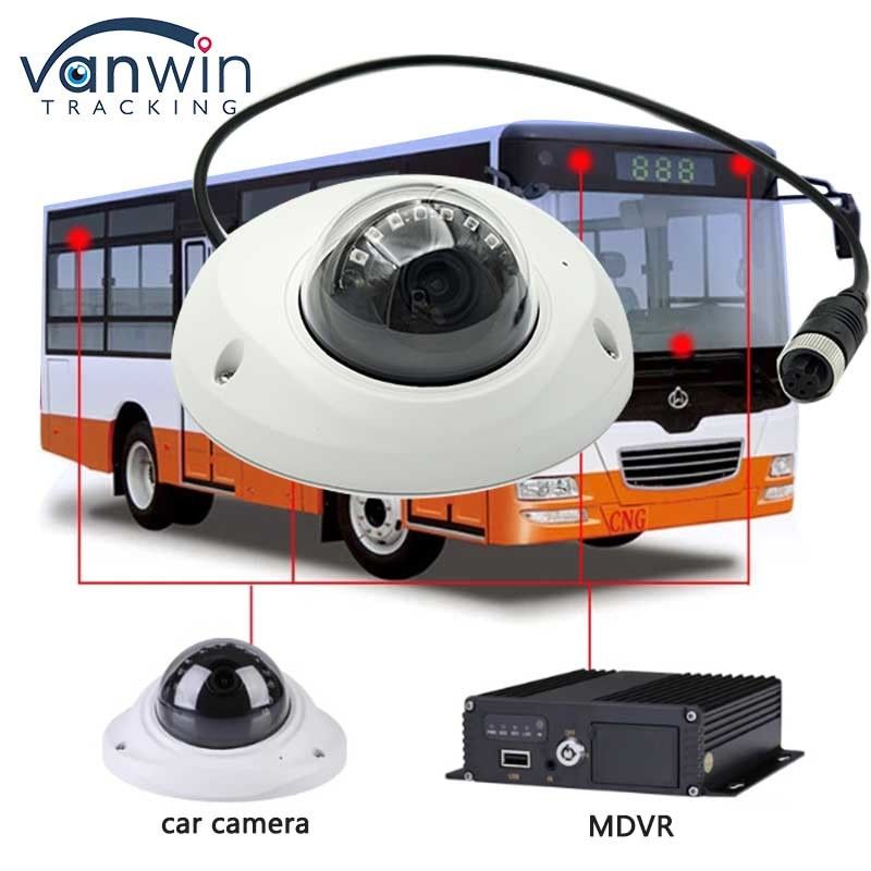 Night Vision AHD 720P 1080P 2MP Vehicle Indoor Dome Camera With Aviation Connector & Audio Input Optional