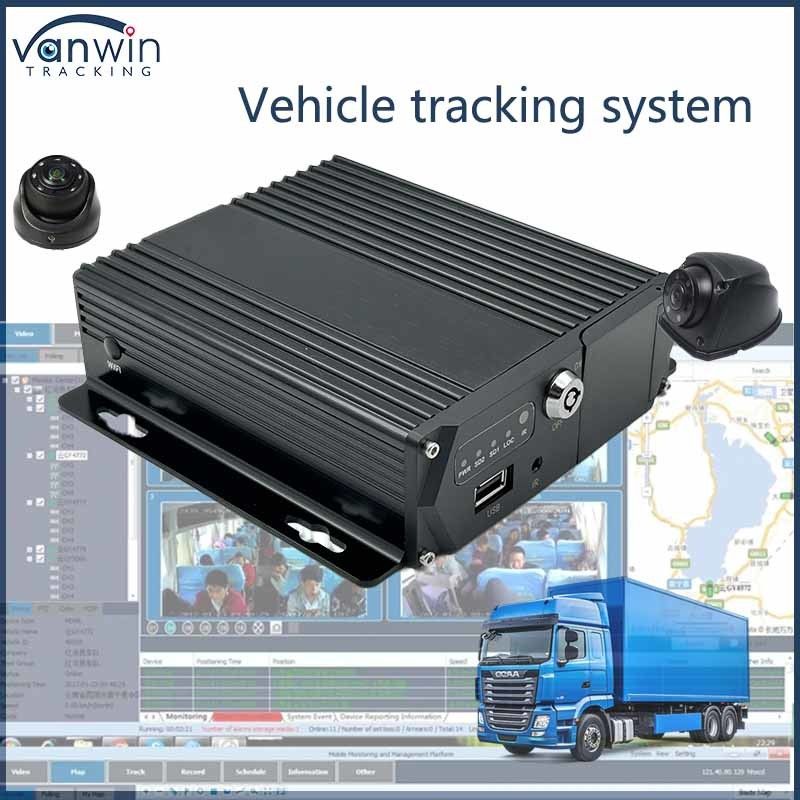 4CH Real Time Truck MDVR Digital Tire Pressure Monitor System 4G SD 1080P Vehicle GPS Function