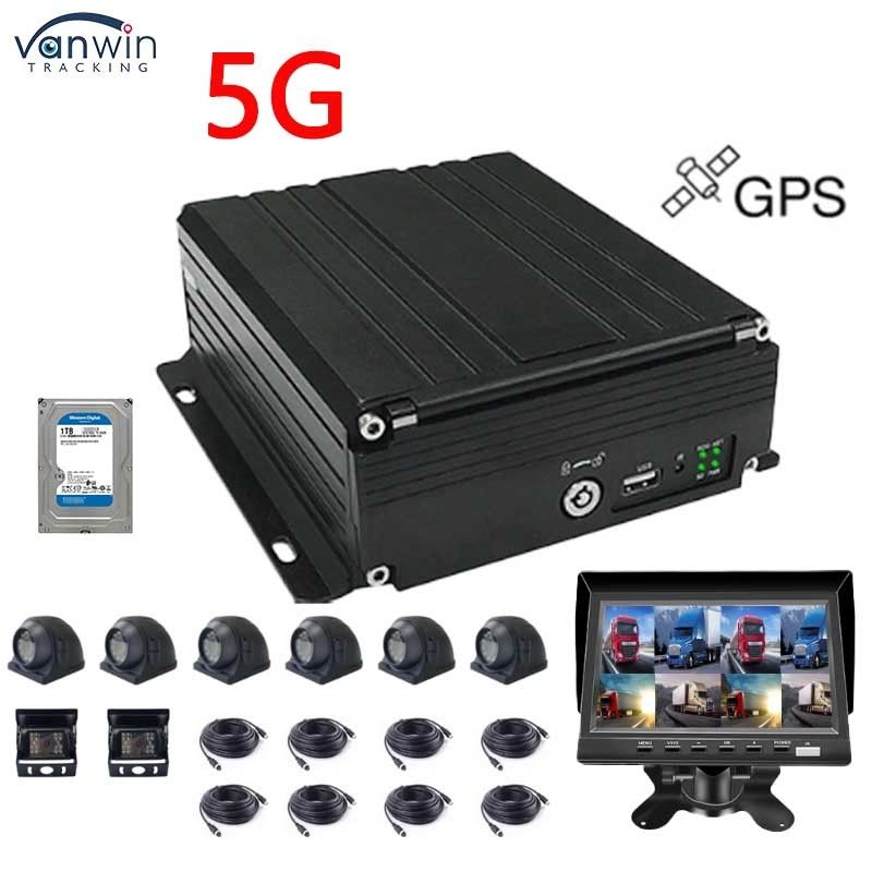 8CH HDD DVR 5G GPS 1080P HD Support OEM MDVR Video System For Fleet Safety