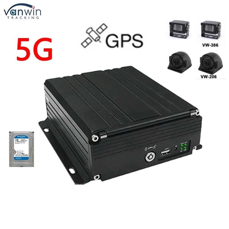 4Channel HDD DVR 5G GPS Tracking 1080P HD Moblie DVR Video System Support OEM/ODM For Car Truck Bus MDVR Car Black Box