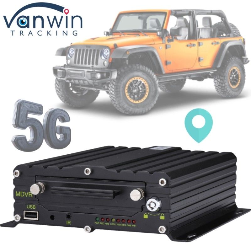 1080P Four Channel HDD MNVR With 5G GPS For Vehicle Monitoring Support OEM Service