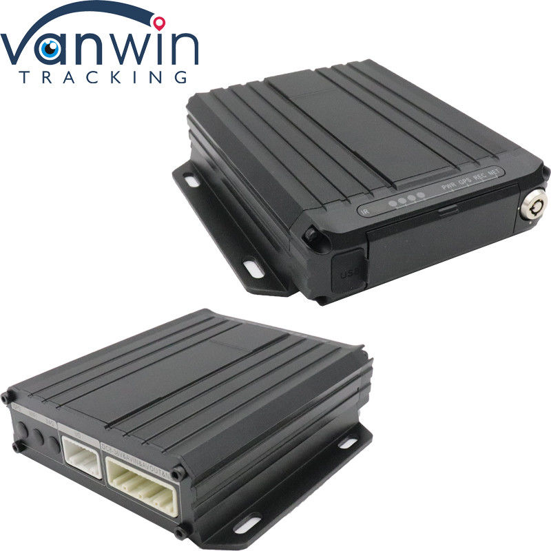 1080P Dual SD Card 4 Channel  Mobile Dvr With 4G GPS Wifi Vehicle CCTV Camera