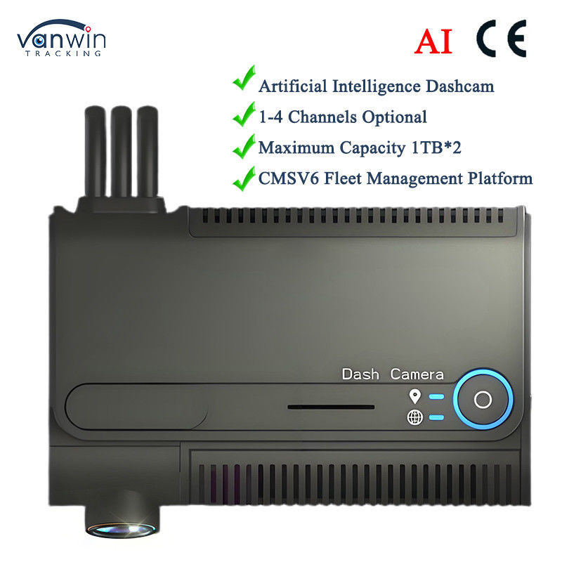 AI Dash Camera | 1 - 4 Channels Optional , 2TB Max , CMSV6 Platform for Fleet