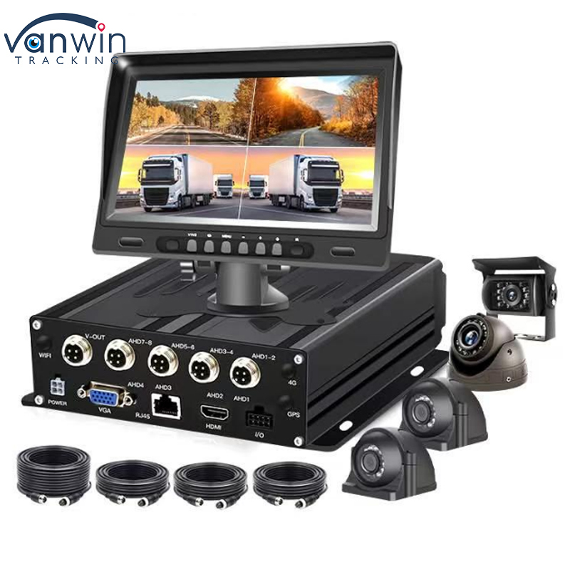 1080P 4CH MDVR Digital Video Recorder with 4G SIM WiFi GPS Video Vehicle Truck CCTV Camera System DVR