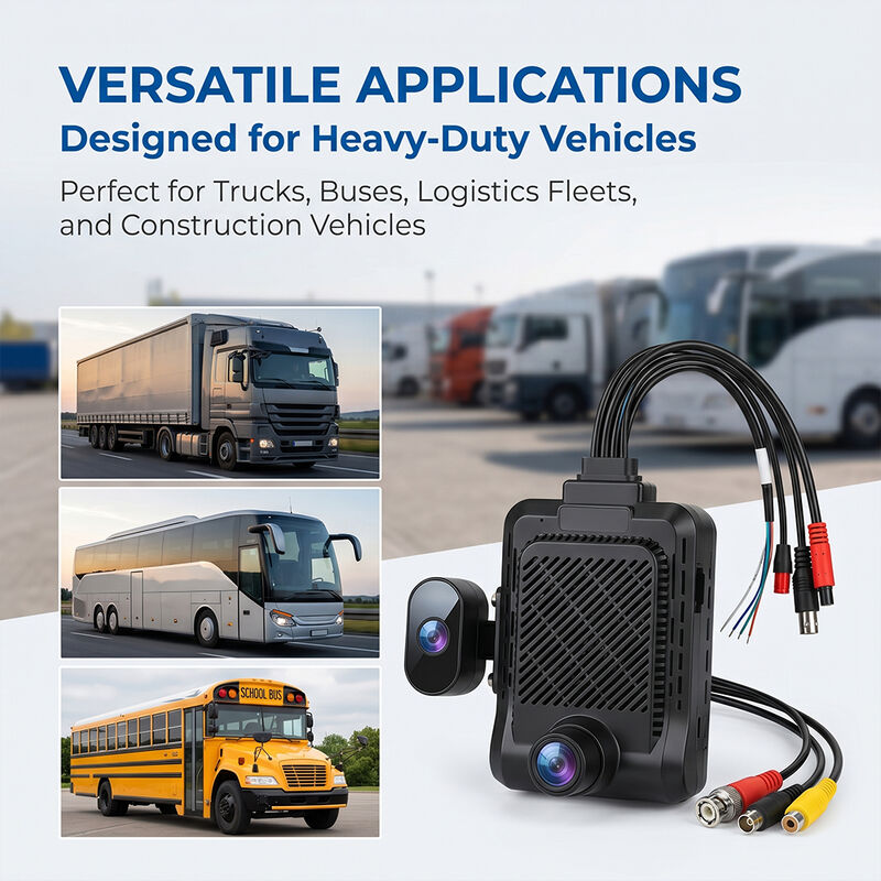 AI Fleet Dashcam 4G LTE with ADAS DMS BSD Active Driver Coaching & Risk Mitigation Car Blackbox