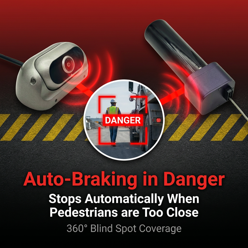 4G Vehicle CCTV DVR with Built in AEBS Forward Collision Avoidance Automatic Emergency Braking