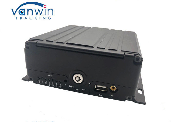 HDD 720P Recording 3G Mobile DVR GPS WIFI Supported For Track Vehicles