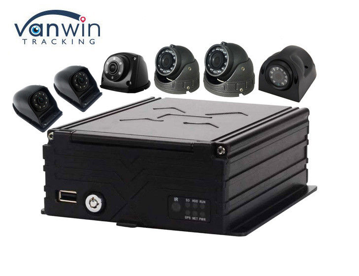 H265 8CH 1080P 4G mobile Video Security Camera System for Vehicles