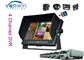 Dashboard 7'' TFT Car Monitor 4 screen SD card supported DVR Function