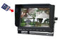 12-24V 4 Split LCD 7/ 9 inch Digital TFT Car Monitor with Sun Visor , 32GB SD Card