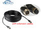 Male female head waterproof DVR Accessories 4 pin camera and recorder connector extension cable