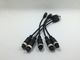 4P Female Aviation Plug to 4 Pin Female Adapter Wire for MDVR Connecting Monitor