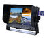 4 Channel Quad TFT Car Monitor 32GB SD Card 9inch For Dashboard VW702-DVR