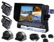 4CH 7&quot; TFT Car Monitor wogan truck Cameras DVR system with 32 GB SD card