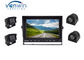 Sturdy 4CH 1080P LCD Quad Car Video Monitor DVR 12~24V With 4 Channel HD Inputs